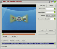 Wise DVD to AVI Converter screenshot